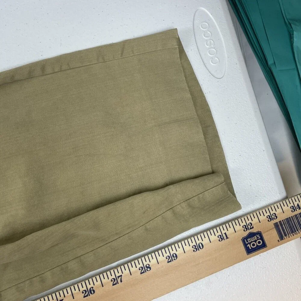 Banana Republic Pants Men's Size 36 Silk Rayon Straight Office Career Comfort‎